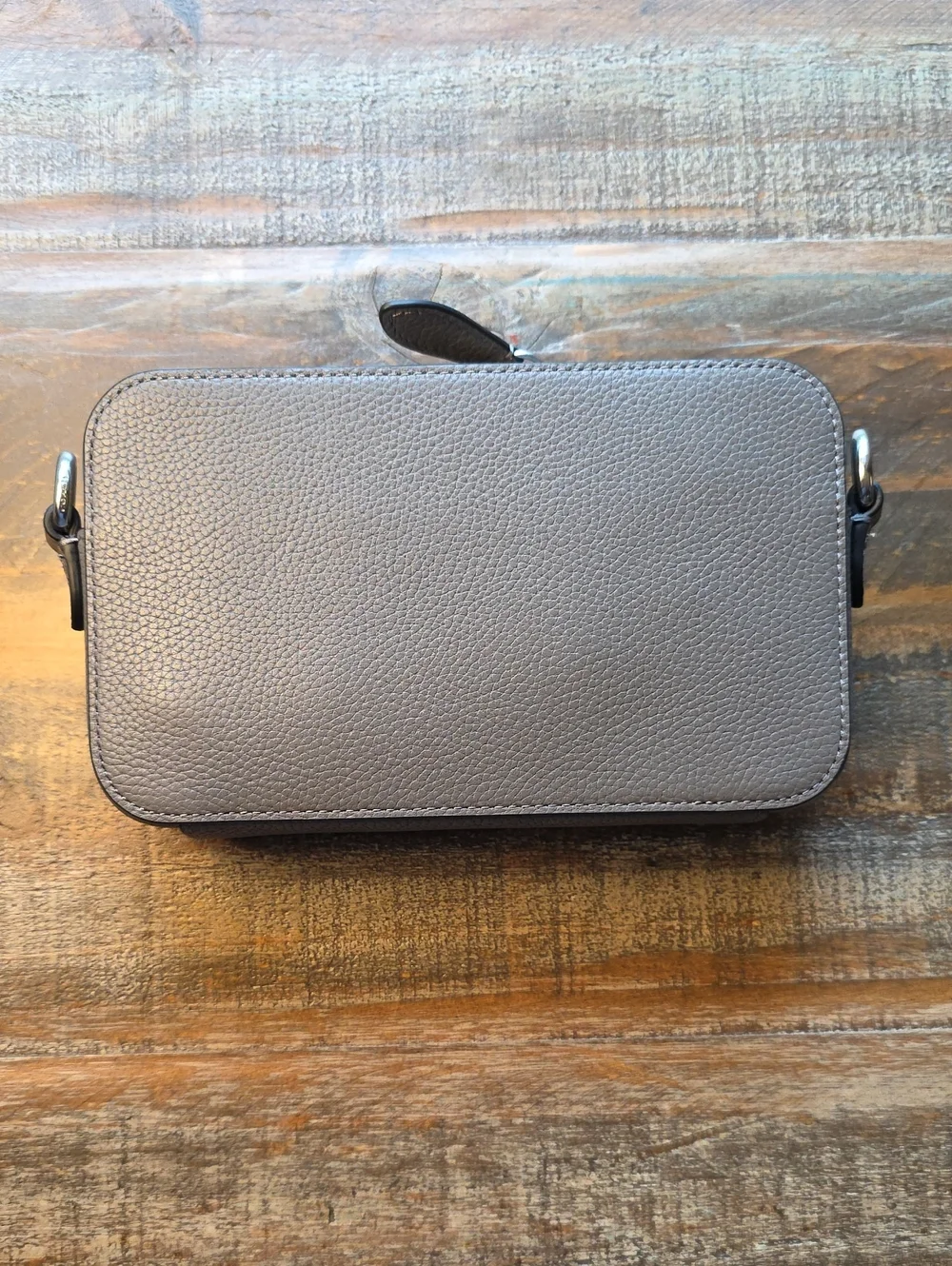 Coach Charter Slim Leather  Crossbody Bag And Hybrid Pouch With Embossed Logo